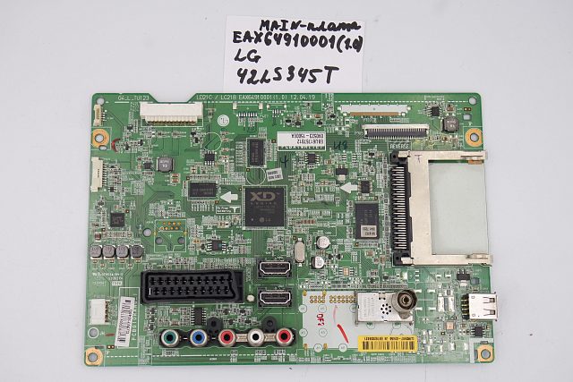 MAIN основная плата EAX64910001 (1.0) LG 42LS345T