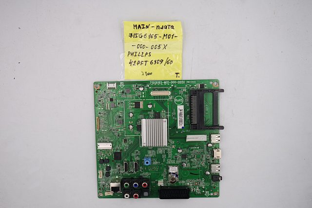 (MAIN) Основная плата 715G6165-M01-000-005X Philips 42PFT6309/60