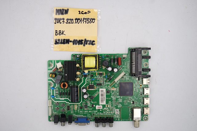 MAIN основная плата JUC7.820.00117550 BBK 32LEM-1015/T2C