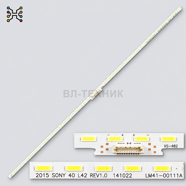 LED-подсветка LM41-00111A для Sony KDL-40W705C, KDL-40R550C, KDL-40R510C, KDL-40R453C, 40″, 42 LED,
