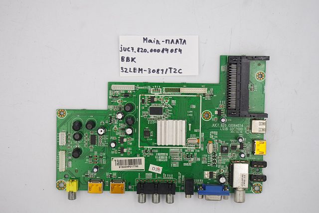 (MAIN) Основная плата JUC7.820.00084054 BBK 32LEM-3081/T2C