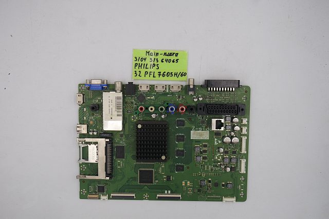 MAIN плата 3104 313 64065 Philips 32PFL7605H/60