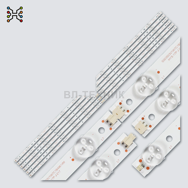 LED подсветка Philips 50PFF5050/T3 / 50PFF5055/T3 / 50PFL3040/T3 / 50PFL3045/T3 / 50PFL5040/T3 / 50P