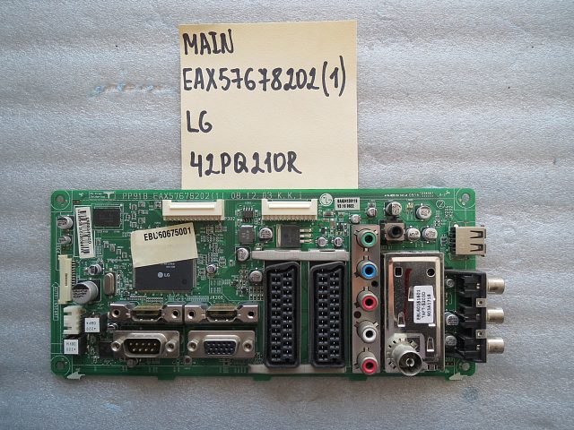 MAIN основная плата EAX57678202 (1) LG 42PQ210R-ZD