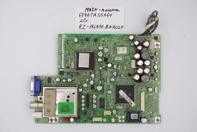 MAIN основная плата 6870TA20A64 LG RZ-15LA70.BNRULF