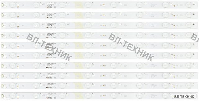 LED подсветка TCL LE43D59 / LE43D31, JAV LED43HD310 / LED43HD580, 43S7000 / 43S7200 / 43S9800D, LT-4