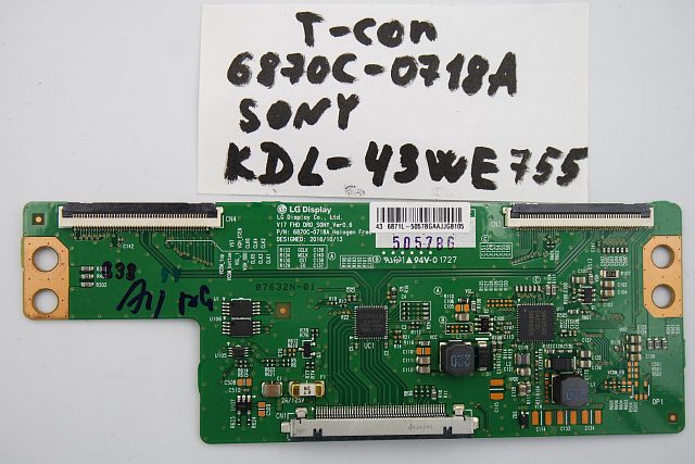 T-CON плата 6870C-0718A Sony KDL-43WE755