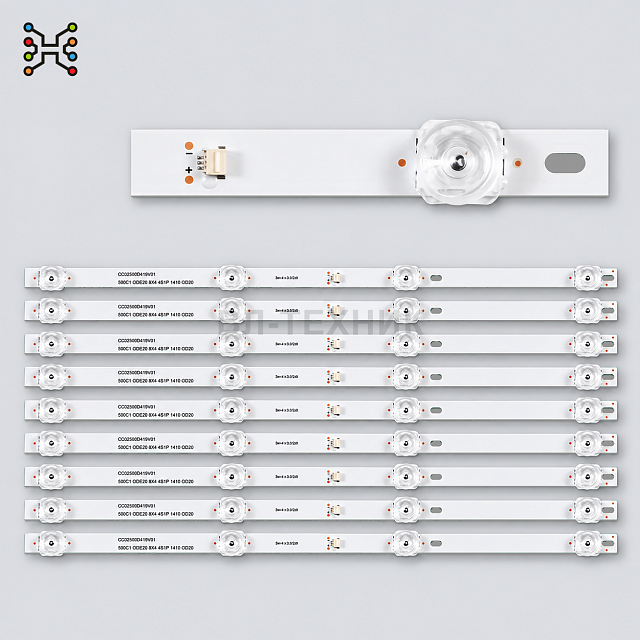 LED подсветка Novex NVX-50U329MSY / Hisense LE-50FK810-1 / Hartens HTY-50UHD11B HTY-50UHD11B-S2, CC0