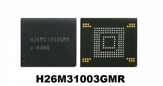 Микросхема EMMC H26M31003GMR 4Gb, BGA153, EMMC 4.5