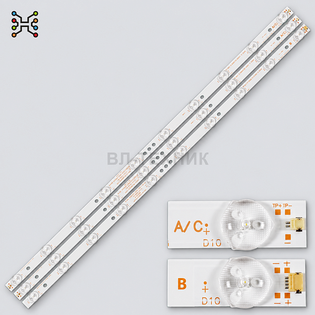 LED подсветка Supra STV-LC32520WL / STV-LC32510WL / STV-LC32440WL / TCL LE32D99 / LE32D59 / LE32D39