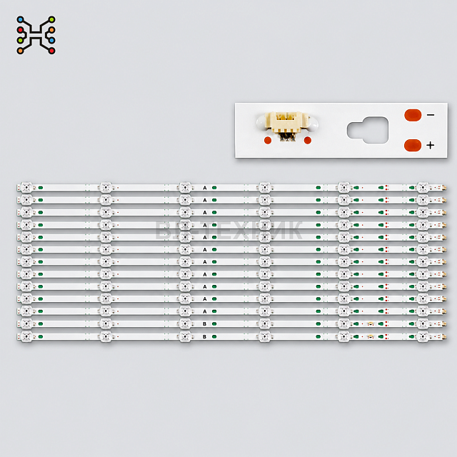LED подсветка JVC LT-70MAW795 / LT70MAW795 / LT70MCT300 / LT-70KB608, ONN 100012588 / 100068378, Ele