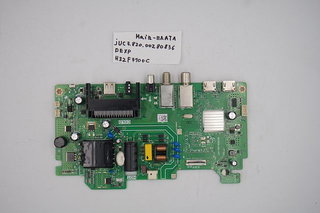 MAIN плата JUC7.820.00280836 Dexp H32F7100C