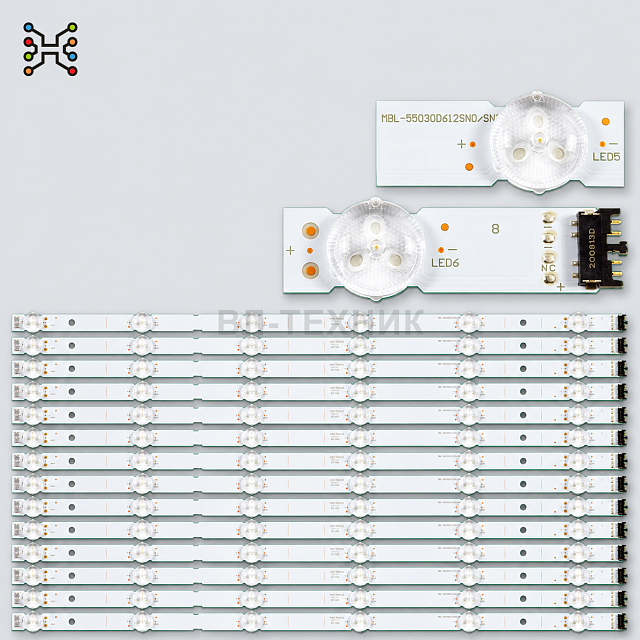 LED подсветка Sony XBR-55X90CH / XBR-55X900H / XBR-55XH9096 / KD-55XH9005 / KD-55XH9077 / KD-55XH909