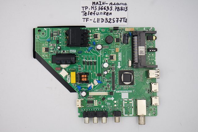 MAIN плата TP.MS3663S.PB803 TELEFUNKEN TF-LED32S77T2