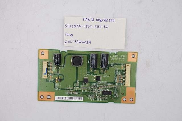 Плата подсветки ST320AU-4S01 REV: 1.0 Sony KDL-32W603A