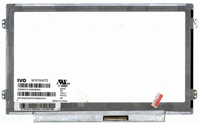 матрица SLIM 10.1" M101NWT2 1024x600 Wsvga (40 Pin)