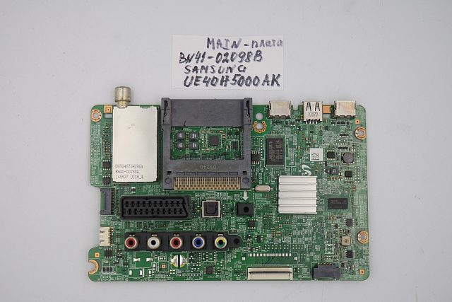 Основная плата (MAIN) BN41-02098B Samsung UE40H5000AK