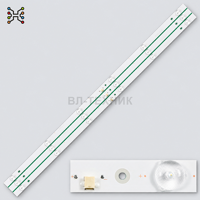 LED подсветка BBK 39LEM-1033/TS2C, Bravis LED-39E6000+T2 / LED-39E2000, Philco PH39U20 / PH39U20DSGW