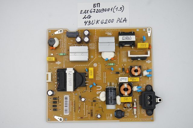 Блок питания EAX67209001 (1.5) LG 43UK6200PLA