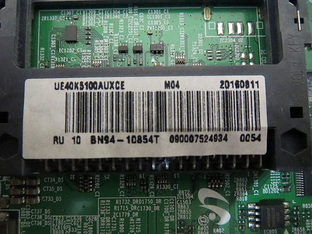 MAIN основная плата BN41-02527A Samsung UE40K5100