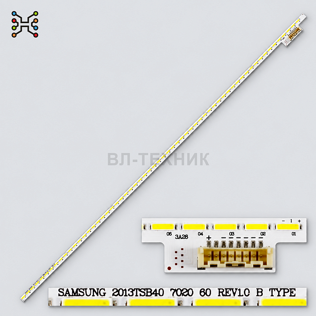 LED подсветка Toshiba 40L5333D / 40L6353DB / 40L6353RK / 40L6363D / 40L7333D / 40L7335 / 40L7335D /