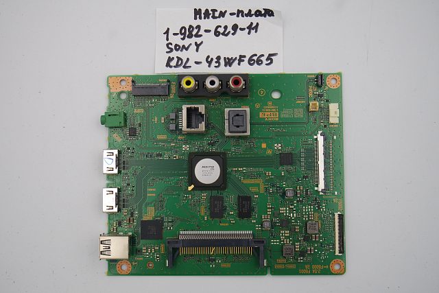 MAIN основная плата 1-982-629-11 Sony KDL-43WF665