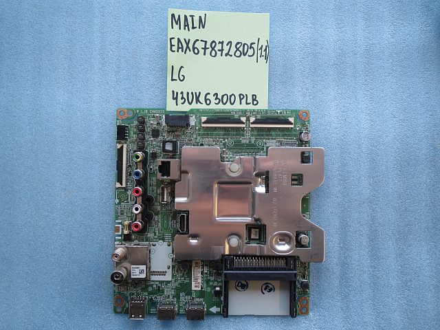 MAIN основная плата EAX67872805 (1.1) LG 43UK6300PLB