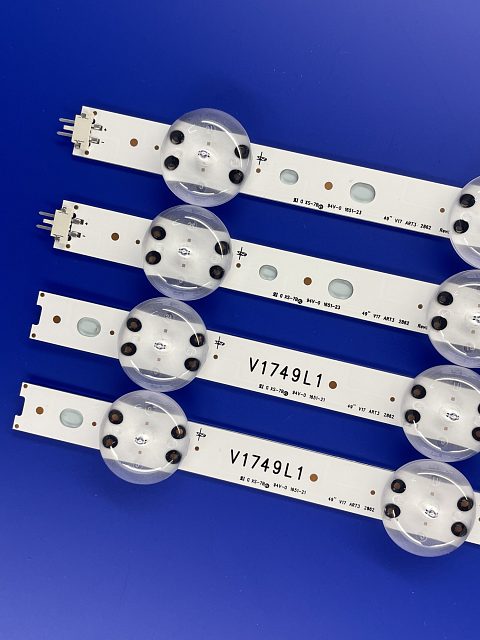 LED подсветка V17 49 L1, 49'' V17 ART3 2862 Rev0.2 Б.У