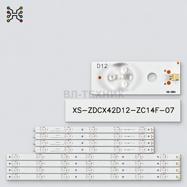 LED подсветка LG 42LM3400 / 42LM340T / 42LM3700 / 42LS3100 / 42LS3400, Mystery MTV-4223LT2 / MTV-422