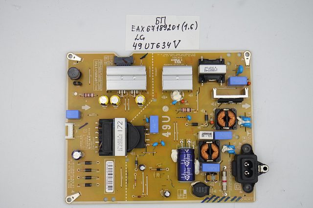 Блок питания EAX67189201 (1.6) LG 49UJ634V