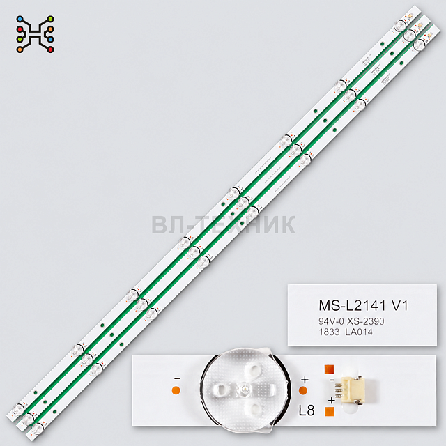 LED подсветка Galatec TVS-S4305MC / TVS-S4306MC, Changhong 43RW62, NEO-LED4310FHD, Ghia G43DFHDS8-BF
