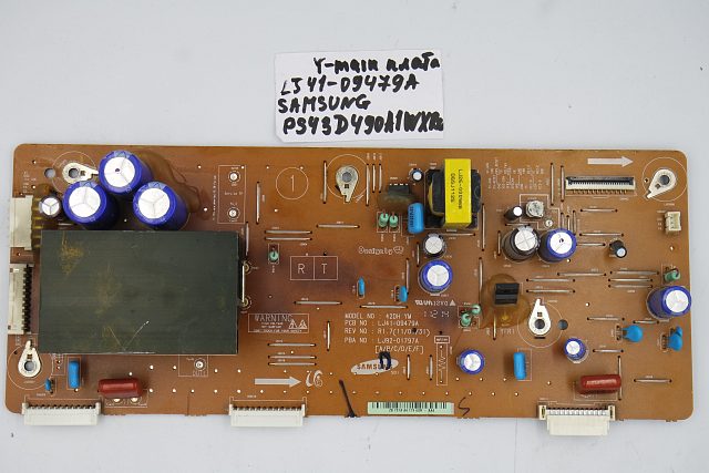 Y-main плата LJ41-09479A SAMSUNG PS43D490A1W