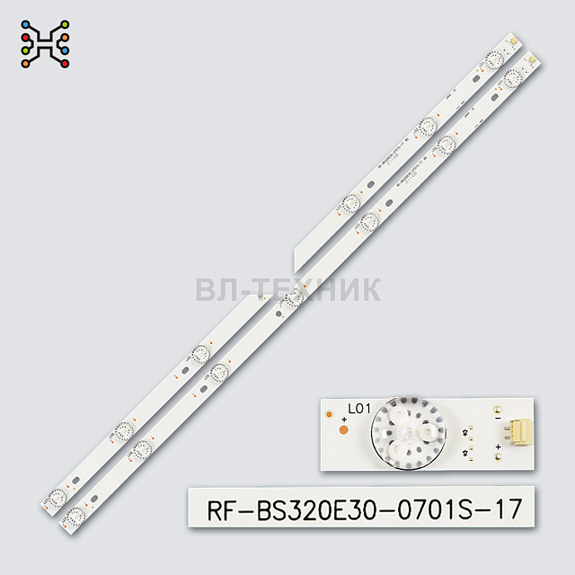 LED подсветка BBK 32LEX-5027/T2C / 32LEM-1019/T2C / 32LEM-1019/TS2C / 32LEM-1029/T2C / 32LEM-1029/TS