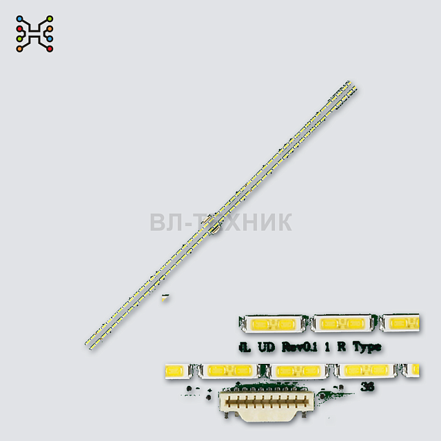 LED подсветка Hisense LED43M5000U / LED43K300U / LED43K300YU / LED43K5100U / LED43EC200 / LED43EC210