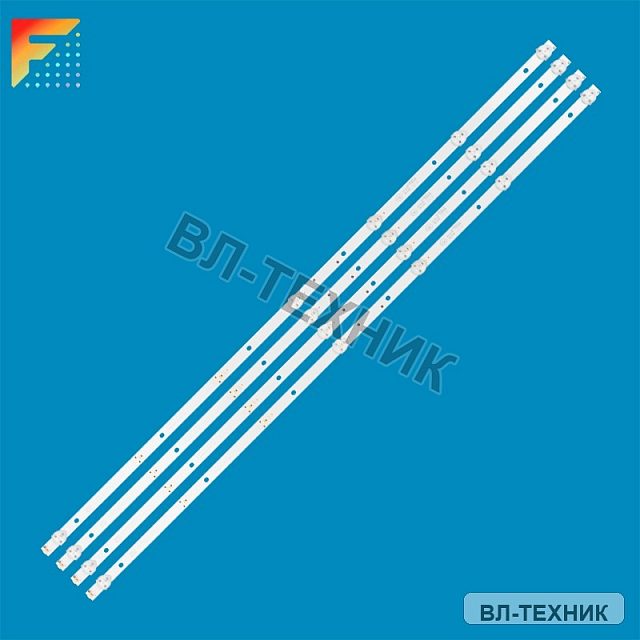 LED подсветка Philips 40PFF3250/T3 / 40PFF5455/T3 / 39PHF3251/T3 / Telefunken TF-LED39S57T2