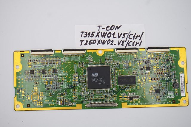 T-CON плата T315XW01_V5/Ctrl T260XW02_V2/Ctrl Shinco DTV-2630