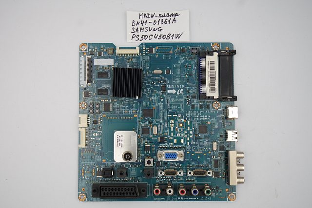 MAIN основная плата BN41-01361A Samsung PS50C450B1W