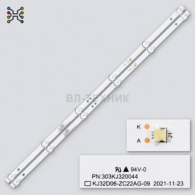 LED подсветка DEXP H32D7000M / BBK 32LEM-1027/TS2C / 32LEM-1031/TS2C / 32LEX-5037/T2C