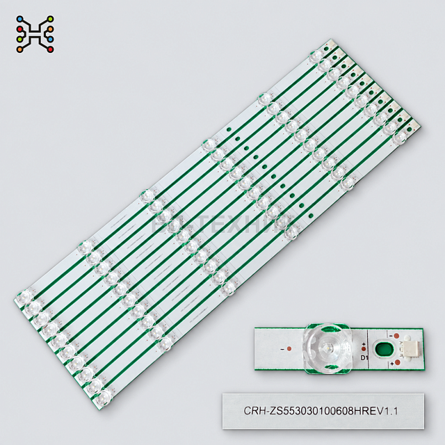 LED подсветка Huawei Vision S 55 / Smart Screen S 55 / Smart Screen S Pro 55 / B5-510 — HD55KAN9A, H