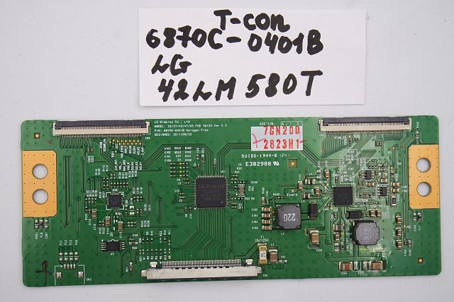 T-CON плата 6870C-0401B LG 42LM580T