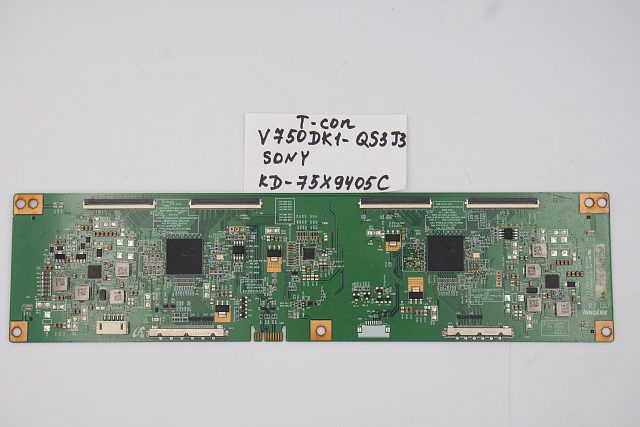 T-CON плата V750DK1-QS3 J3 Sony KD-75X9405C
