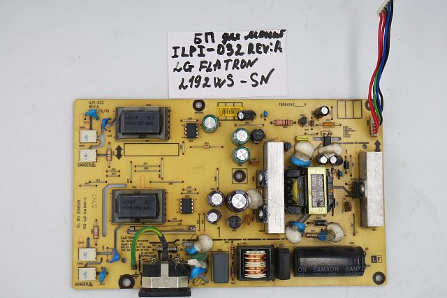 Блок питания ILPI-032 REV:A  LG FLATRON L192WS-SN