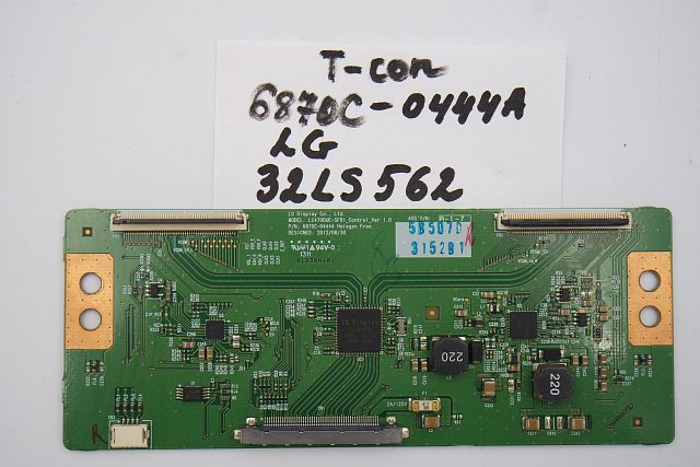 T-CON плата 6870C-0444A LG 32LS562