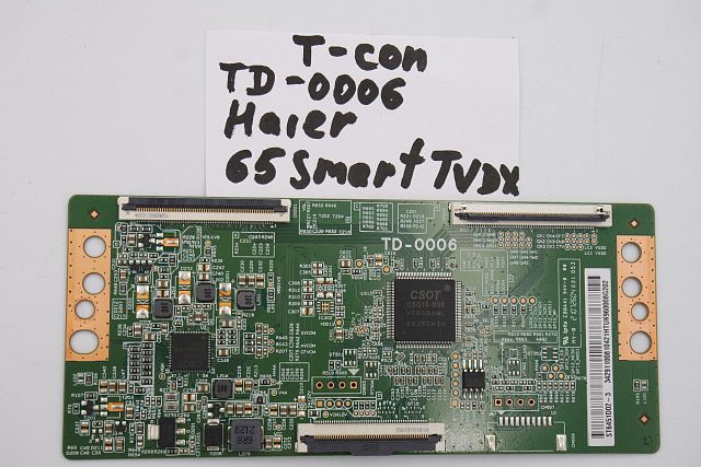 T-CON плата TD-0006 HAIER 65 SMART TV DX