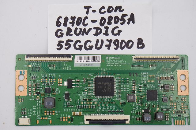 T-CON плата 6870C-0805A GRUNDIG 55GGU7900B