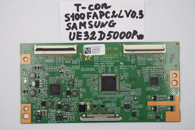T-CON плата S100FAPC2LV0.3 Samsung UE32D5000PW