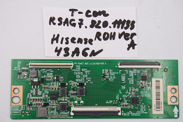 T-CON плата RSAG7.820.11133/ROH VER.A Hisense 43A6N