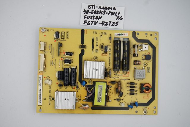Плата питания  40-E081C5-PWL1XG FUSION FLTV-42T25