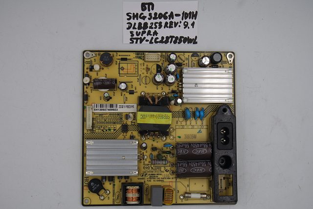 Плата питания SHG3206A-101H DLBB253 REV:9.1 Supra STV-LC28T850WL