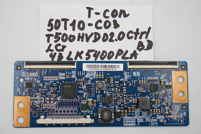 T-CON плата 50T10-C03 T500HVD02.0 CTRL BD LG 43LK5400PLA